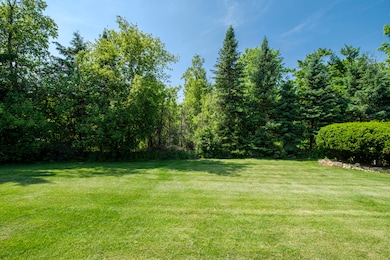 Green space behind unit