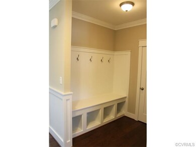 Mud Room with Built-In Bench and Cubbies