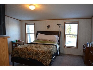 Master bedroom features 2 walk in closets!