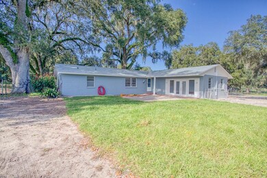 FRONT of house on 1 acre