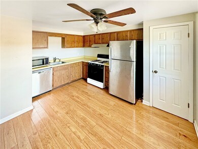 Eat-in kitchen.