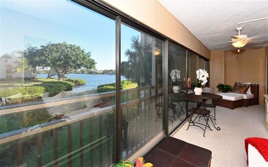 Florida room with water views