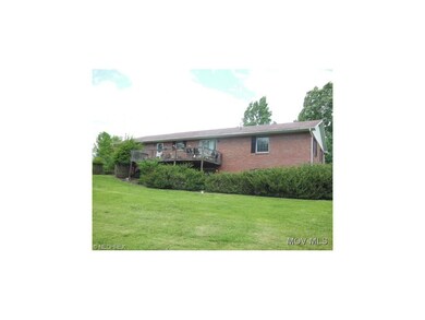 Rear view of house
