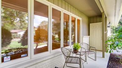 Expansive picture window in the front makes the ho