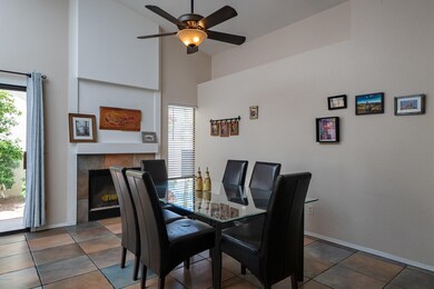 Family Room Used As Dining