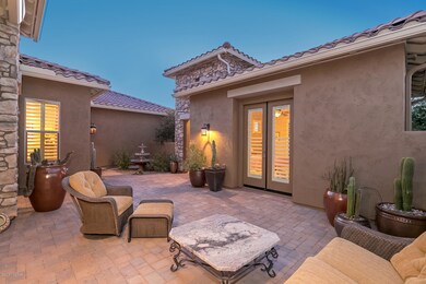 Courtyard to Casita