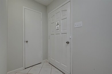 Townhouse entrance.