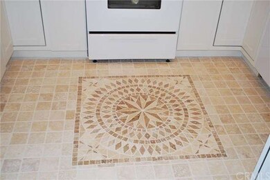 New kitchen flooring w/ beautiful medallion design