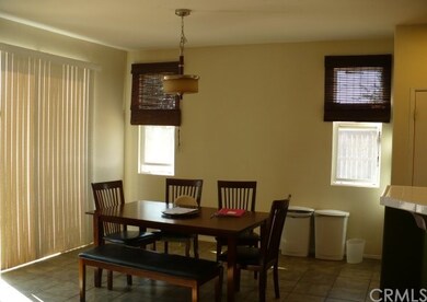 Formal dining area, slider to back yard
