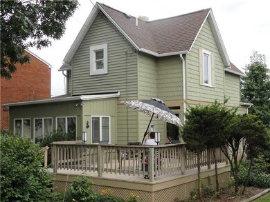 Exterior Back. Very well maintained. Great deck fo