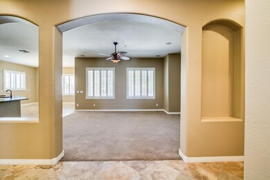 ARCHWAY TO THE FAMILY ROOM