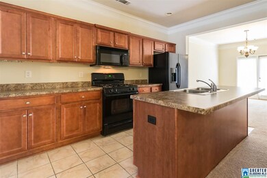 Nice kitchen with island and pantry.