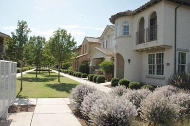 Front landscaped area