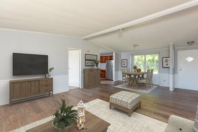 Room is virtually staged