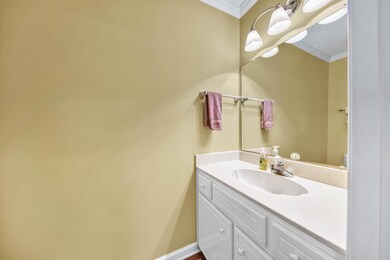 Sweet half bath