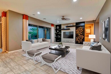 Family room Virtually Staged