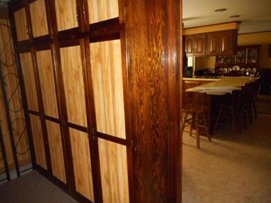 Entrance into kitchen.
