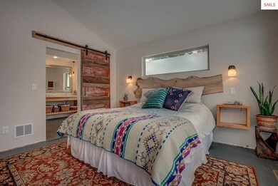 100 year-old barn wood from the property was used 
