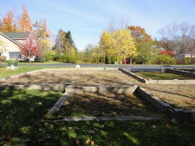 Land. One end of the foundation,...