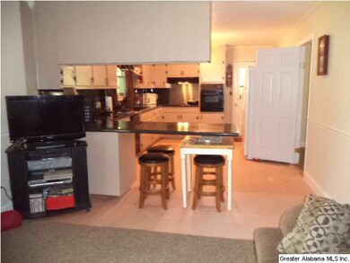 View of the kitchen from the keeping room.