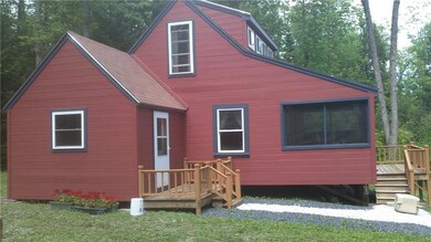 Side view from the drive-way.