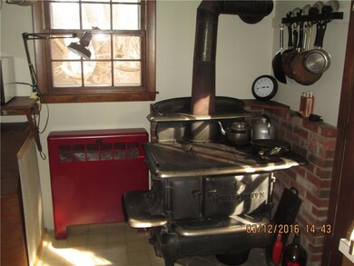 Old world wood cookstove for...