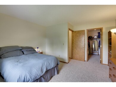Main level bedroom with large walk-in closet