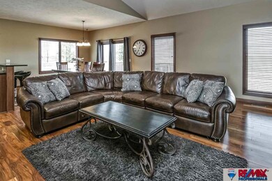 Vaulted great room