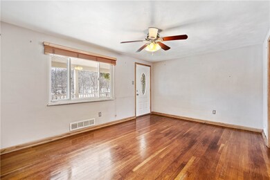 Light and Bright Living Room with Hardwood Floorin