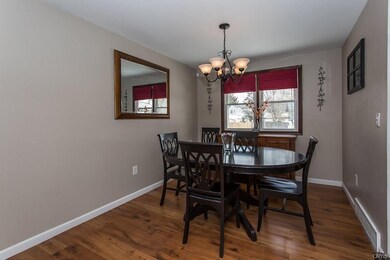 Formal Dining Room open to the Living Room.