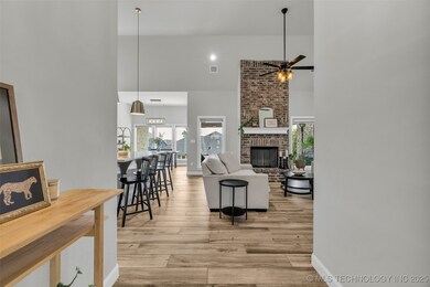Entry View Into Living Area