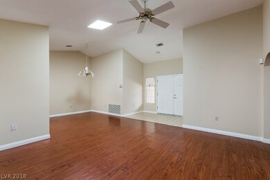 Dining Room View From Living Room With Front Entry