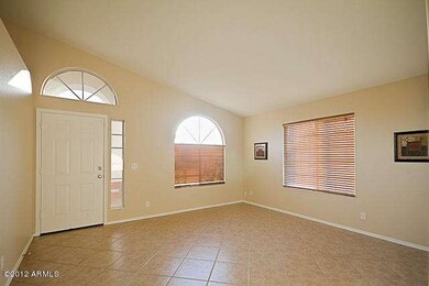 Living room and entry