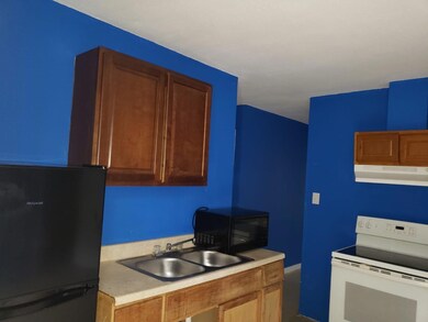Kitchen featuring sink, extractor fan, and electri