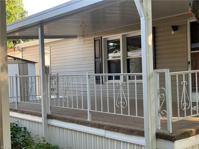 Covered porch