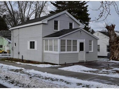 Back  with enclosed porch