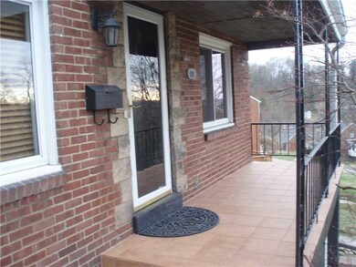 Exterior Front. New ceramic porch flooring