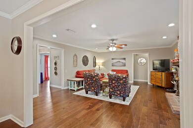 view from dining to grand room