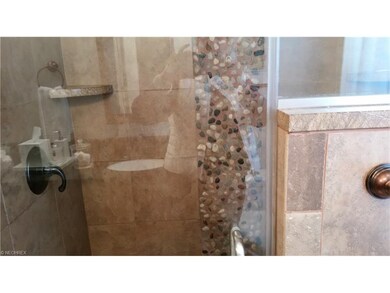 Top of the line shower in main floor bath.