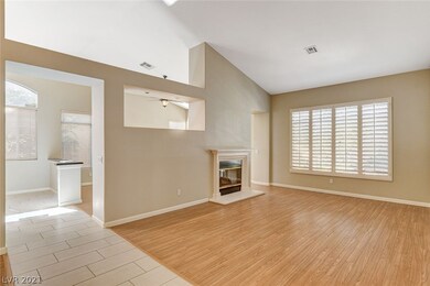 Large formal living room with fireplace