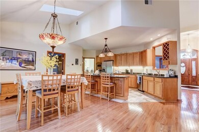 Eat In Kitchen With Granite Countertops, Stainless