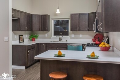 Kitchen With Corian Countertops