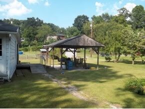 rear patio area