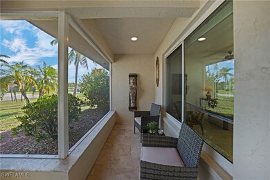 Front porch with travertine tile