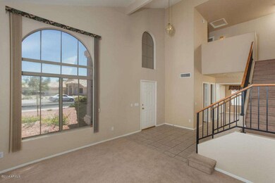 Entryway & Stairs W/Iron Railings