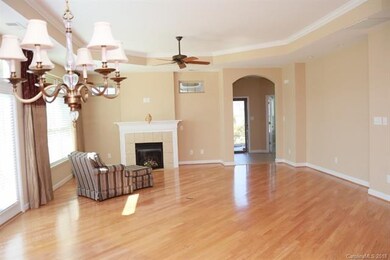 Living Room toward Entrance Hall & Front Door