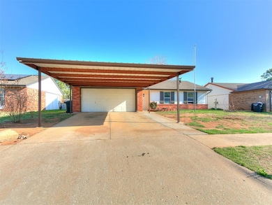 View of front of property featuring brick siding, 