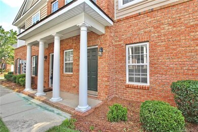 Well Manicured Brick Entry Way