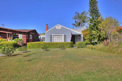 Large front yard