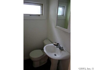 First floor half bathroom